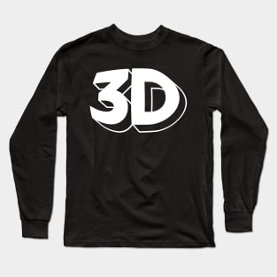 3D Long Sleeve T-Shirt